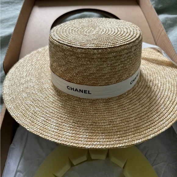 New Lack of Color The Spencer Boater Hat - Sizer S Ribbon Replaced - Picture 6 of 7